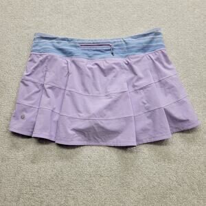 Lululemon Pleated 10” Athletic Skort Women’s 32” Tennis Golf Workout Activewear